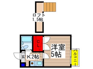 ベルビュ－東習志野の物件間取画像